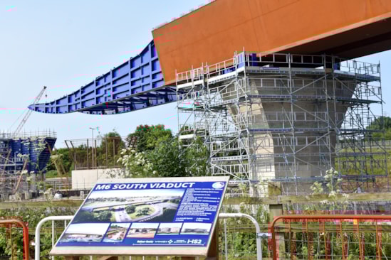 M6 South viaduct first launch June 2025 00052