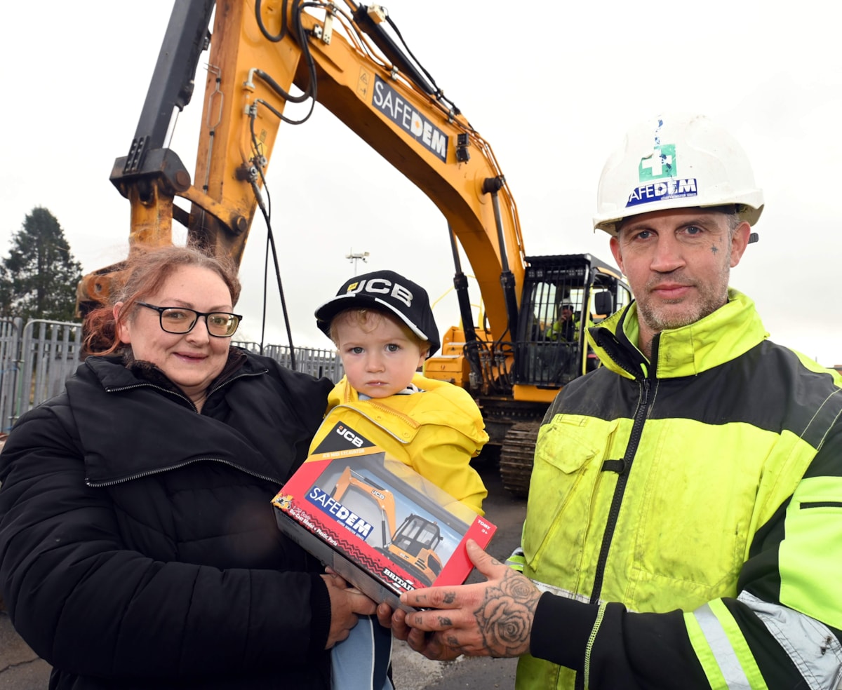 Myles receives a gift from SafeDem