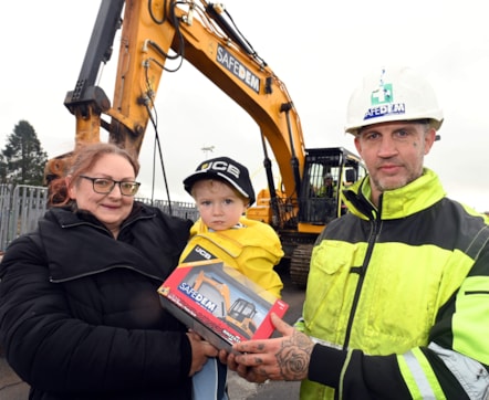 Myles receives a gift from SafeDem