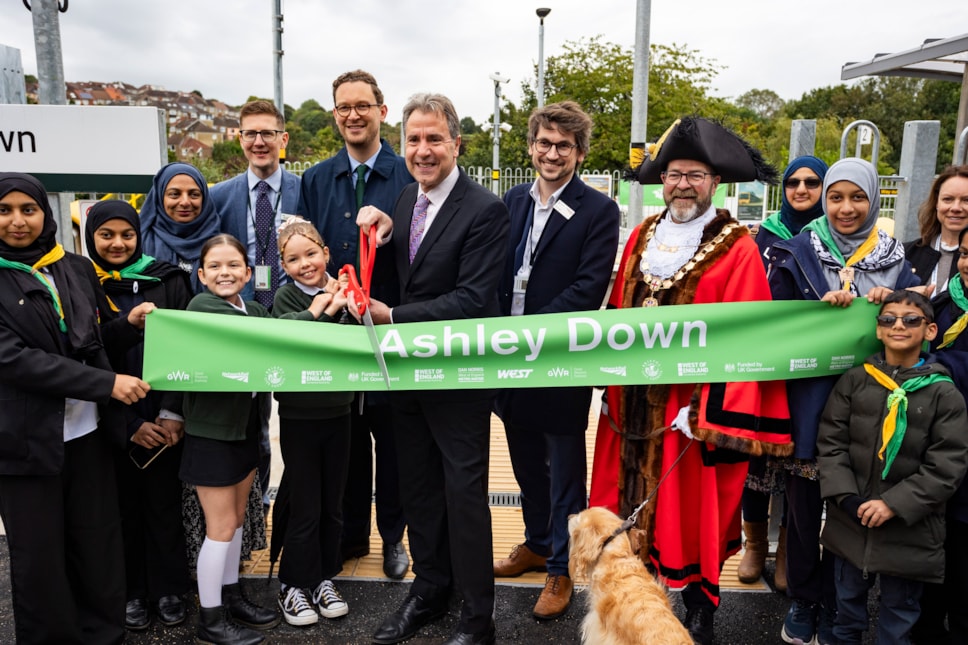 Ashley Down station is back