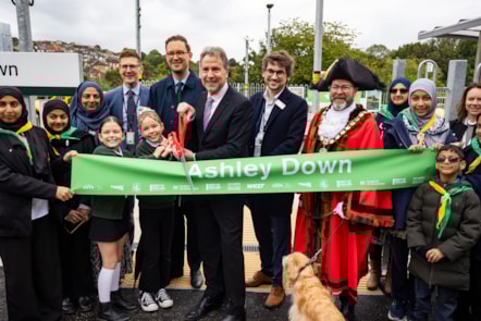Ashley Down station is back