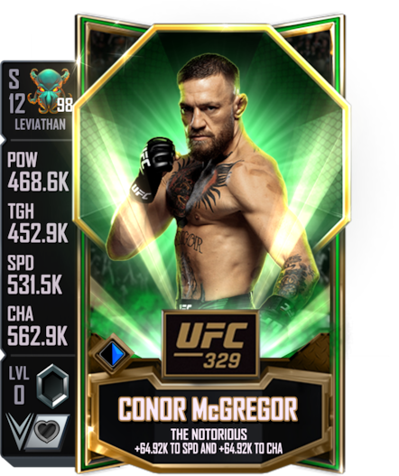 WWE SuperCard UFC Conor McGregor Leviathan
