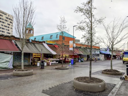 New trees planted on Ridley Road