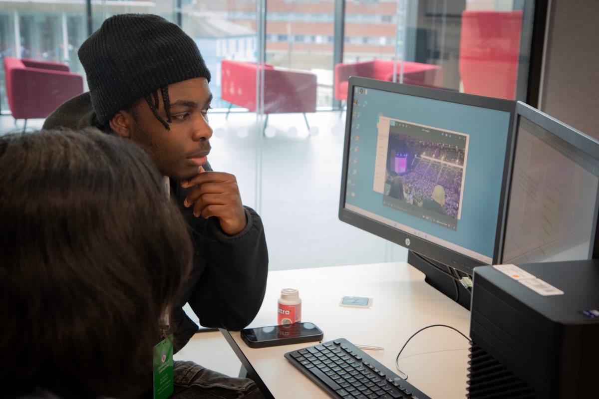 Photo 2 - Rooney Muyah from Cardinal Newman College responds to a mock an evolving missing persons situation 