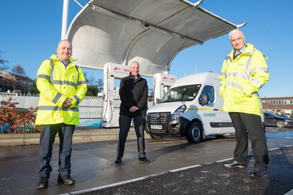 Siemens Mobility launches first hydrogen-powered van in partnership with Aberdeen City Council: 20201203 Siemens Hydrogen 016