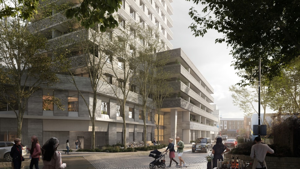 Artist interpretation of the Vorley Road development-2