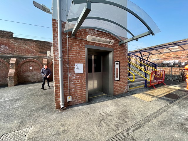First look at Northallerton station's new £3m lifts3