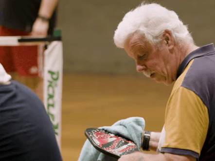 Pickle ball players Ynys Mon-6