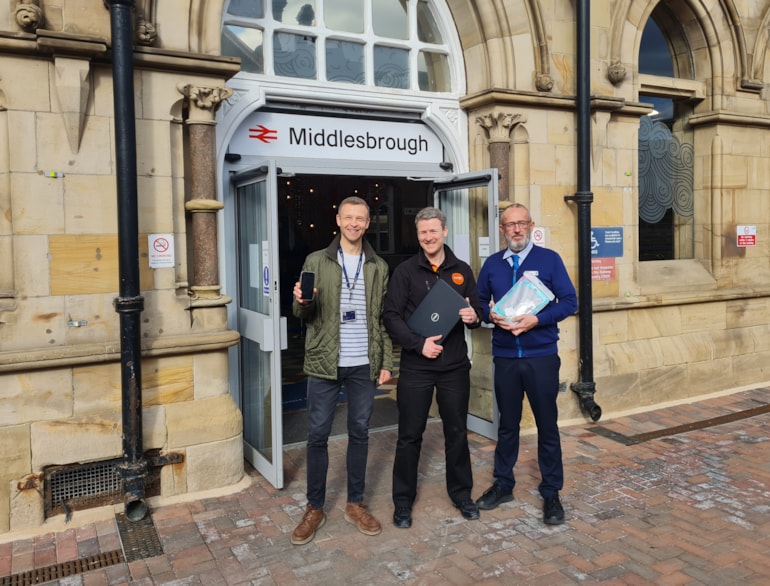 Video: Station lost property finds new purpose as more than £1,200 raised for charities