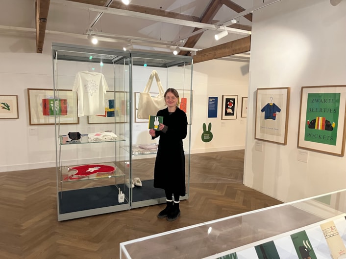 Miffy's birthday: Laura Irwin, Leeds City Museum's curator of exhibitions, with objects on display as part of the museum's new Miffy exhibition.
From Friday (Feb 7) museum-goers can step inside the world of international phenomenon Miffy, the adorable rabbit created by Dutch artist and illustrator Dick Bruna, as the iconic character marks her 70th anniversary with a new exhibition.