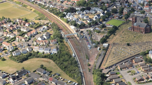 This weekend: Engineering work gets underway on East Coast Main Line: Routeview Dunbar Station 28.07.26