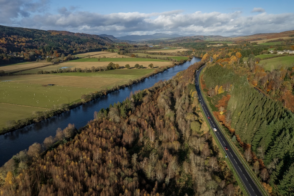 A9 TayCrossing Ballinluig