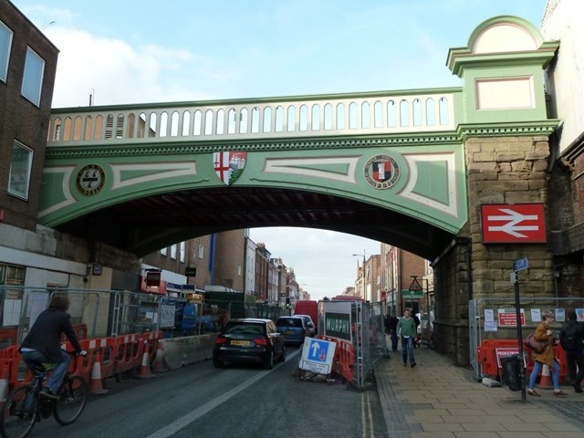 New lease of life for Worcester Foregate Street rail bridge: Worcester Foregate Street Bridge