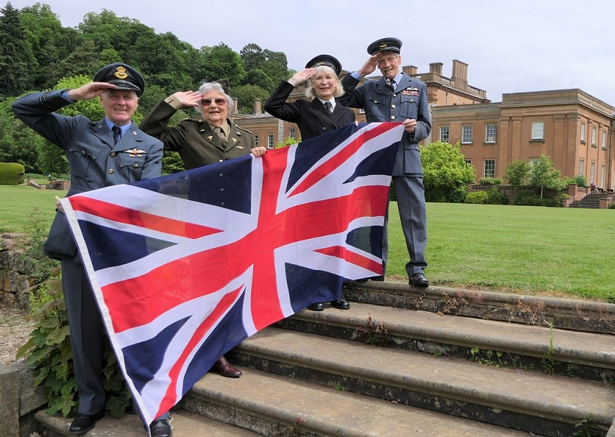 Veterans prepare for Armed Forces Day 2021 at Himley Hall