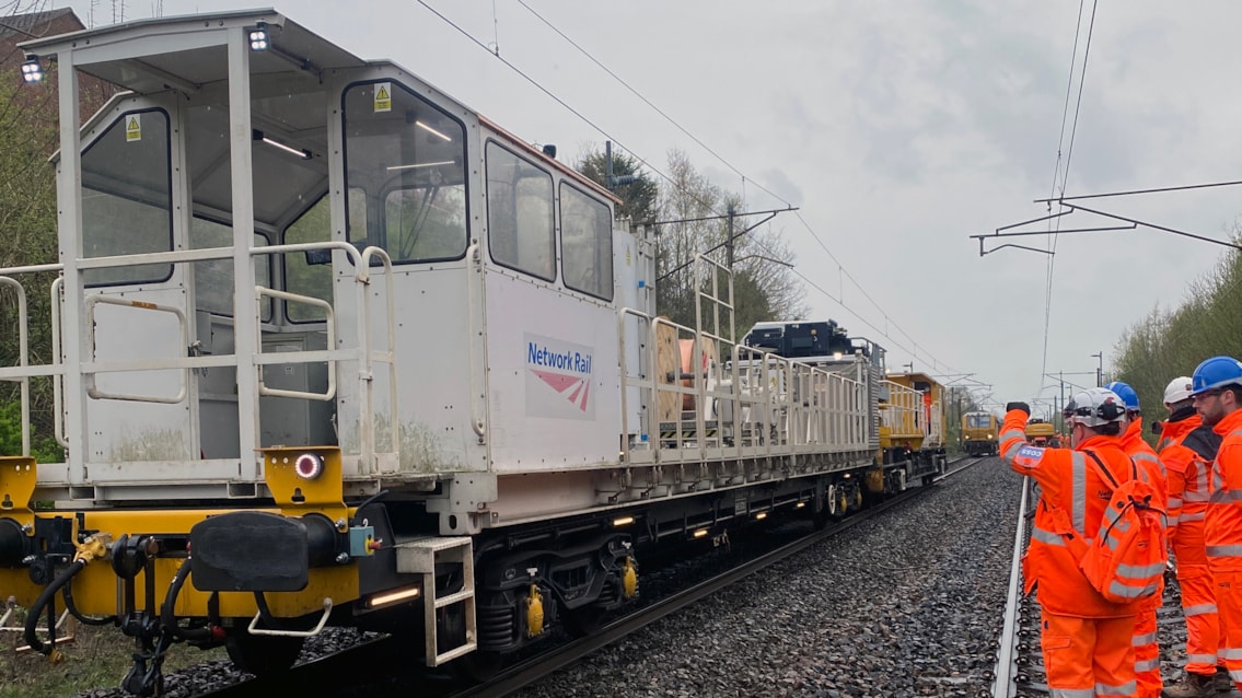 Rail passengers thanked after Lancashire’s week-long power line renewals: OCR Overhead line renewals Lancashire April 2026
