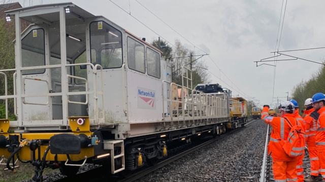 Rail passengers thanked after Lancashire’s week-long power line renewals: OCR Overhead line renewals Lancashire April 2026