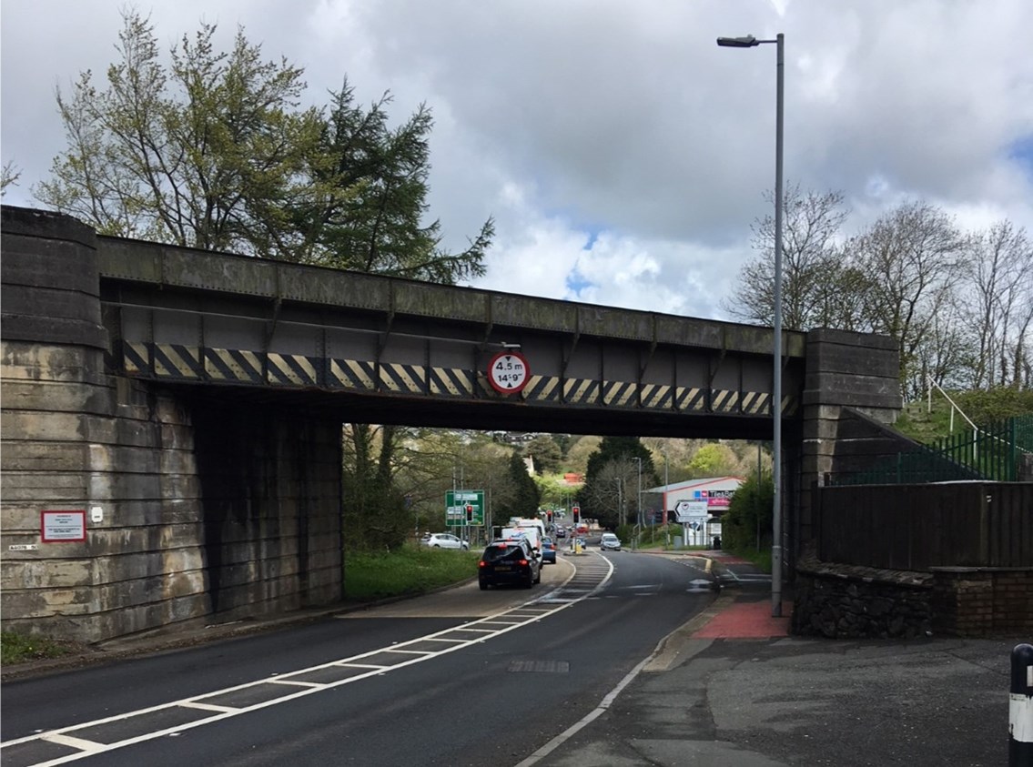 Haverfordwest residents invited to find out more about Milford Road bridge replacement: Milford Road Railway Bridge-3