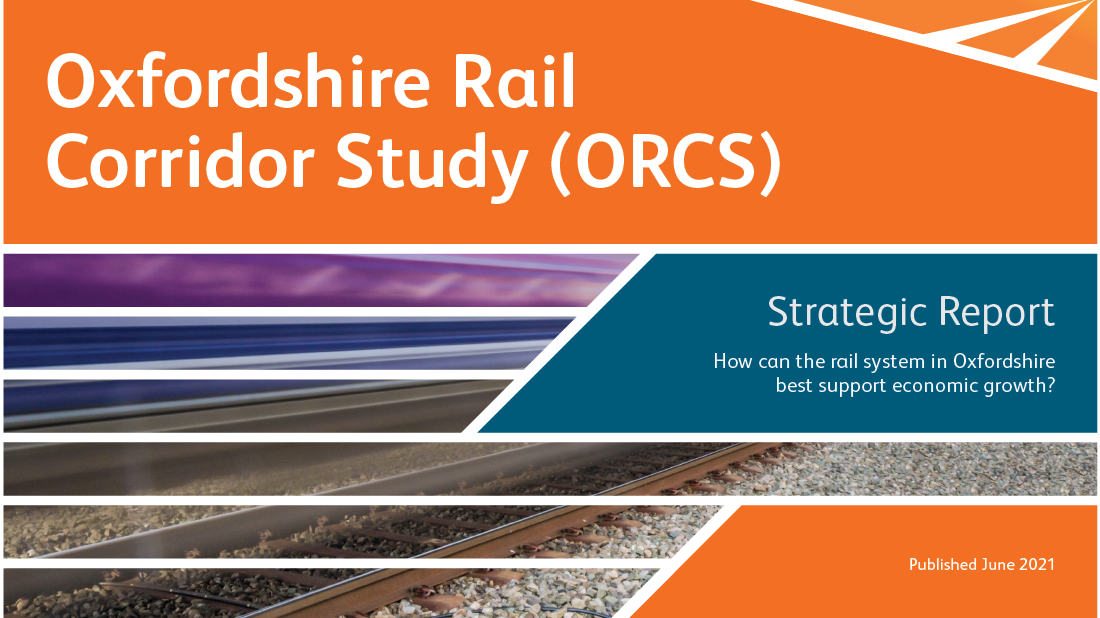 Future of Oxfordshire rail network mapped out in new study: ORCS report logo web