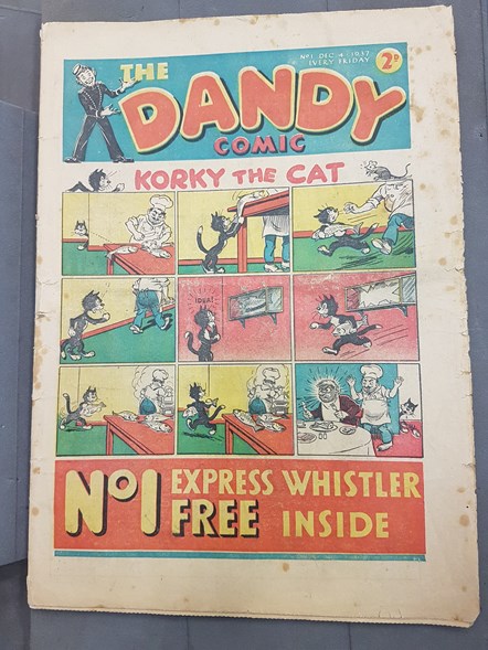 The Dandy first edition, from 4 December 1937
