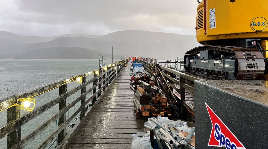 Barmouth restoration has been extended