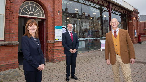 New community hub at Llandudno station gets tenants and job seekers on right track