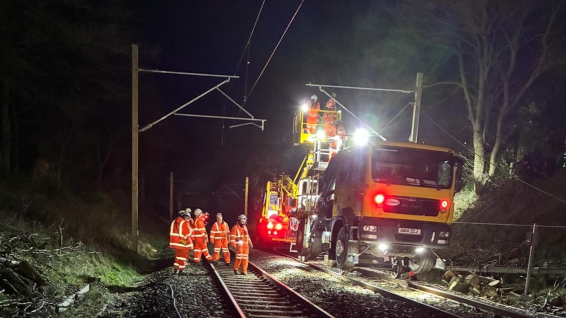 Railway between Wolverhampton and Stafford reopens after major repairs: Birmingham disruption4
