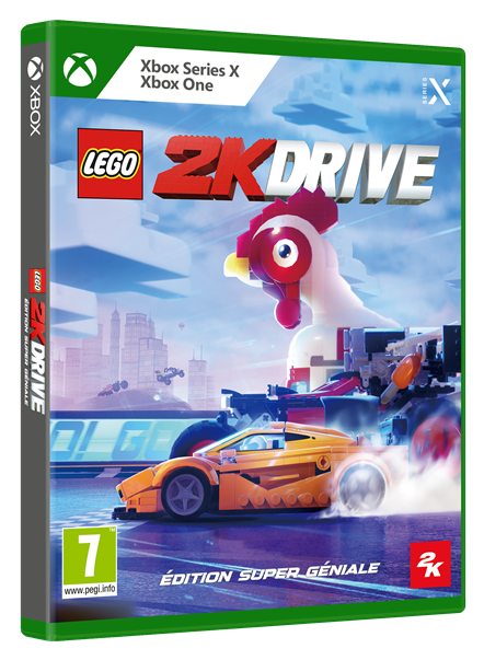 2K LEGO 2K Drive Edition Super Géniale Packaging Xbox Series X Xbox One (3D)