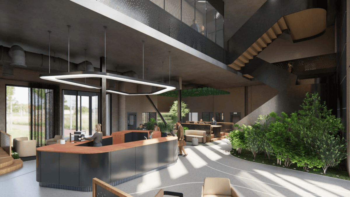 Initial Concept CGI Ground Floor 