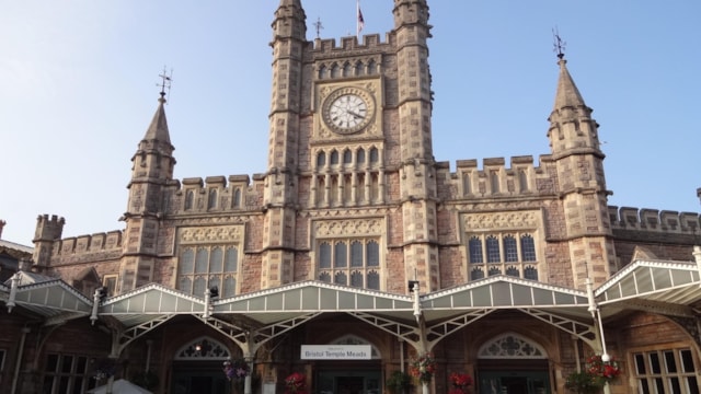 Bristol Temple Meads station front: Bristol Temple Meads station front