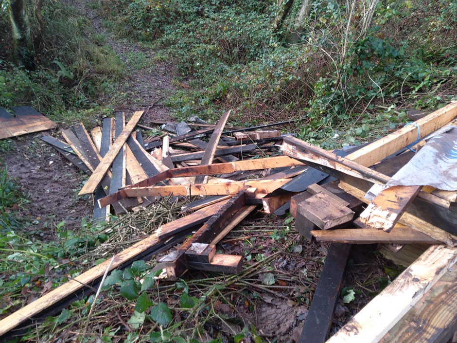 Fly Tip - Popes Hill-2