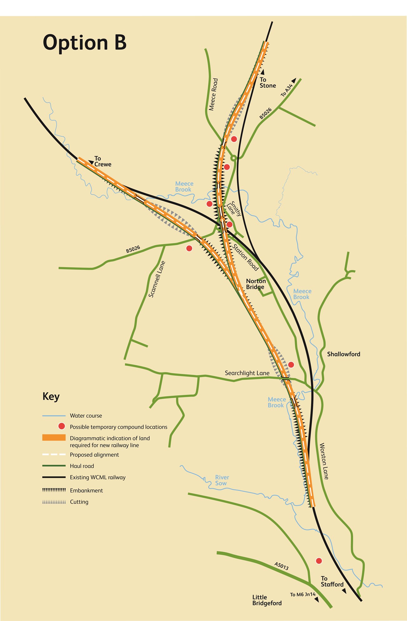 Stafford area improvements