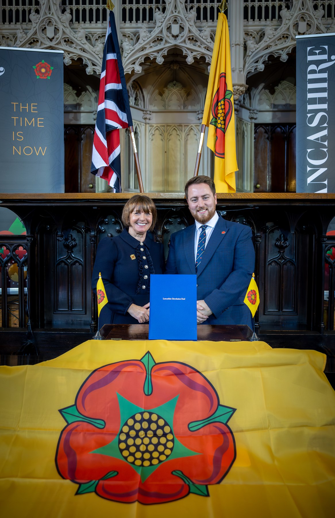 Lancashire devolution signing