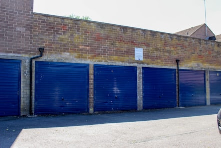 Christ Church Court rear garages 2