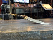 Catspaw Dagger 2: The Catspaw Dagger that played a significant role in HBO's Game of Thrones has appeared in the show's successor series House of The Dragon. The original Catspaw Dagger is on display at Game of Thrones Studio Tour in Northern Ireland. The Tour is located at Linen Mill Studios in Banbridge, Co Down.