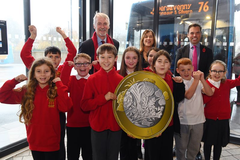 5-15 £1 bus fare launch - Merthyr Tydfil