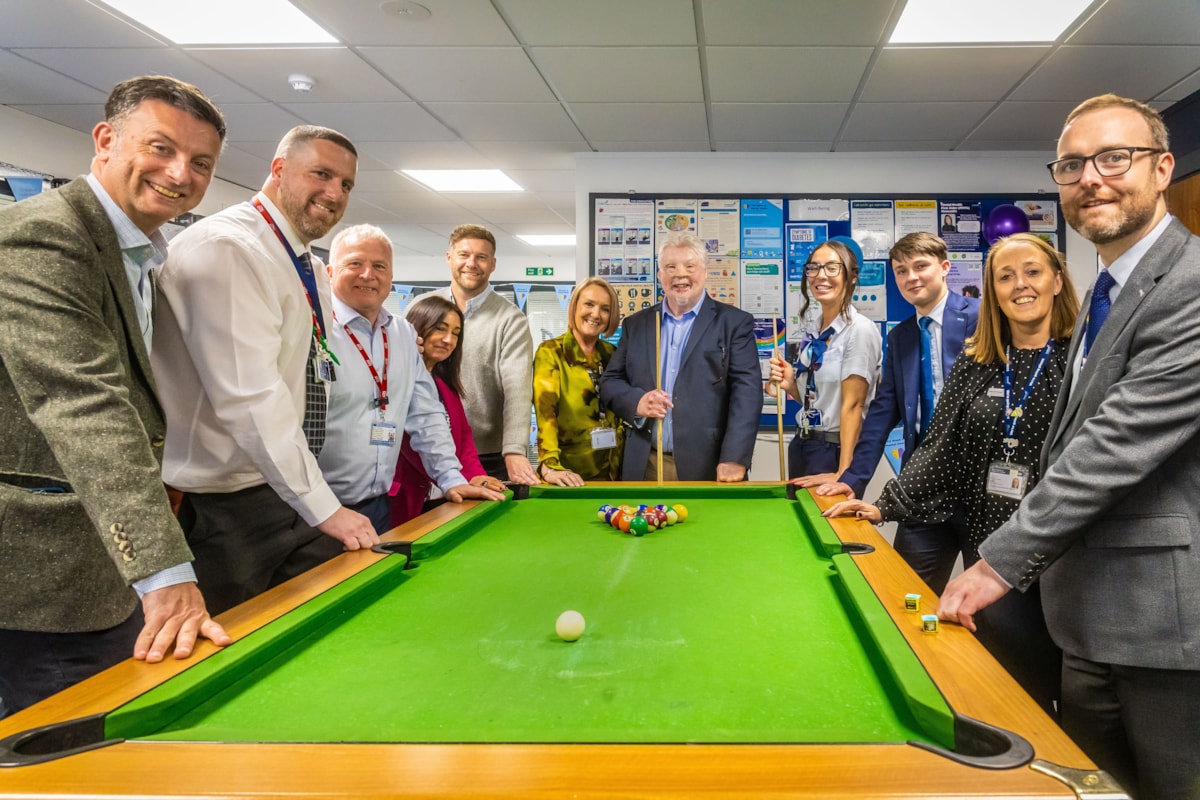 Opening of Gunner House, with Simon Weston CBE