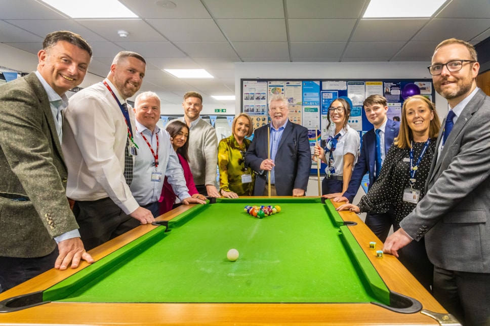 Opening of Gunner House, with Simon Weston CBE