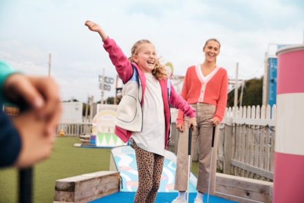 Crazy Golf at Cleethorpes Beach