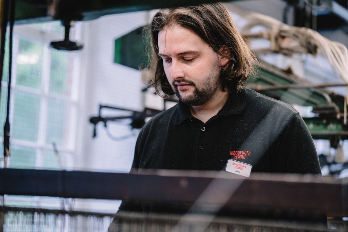 The Weaving Shed at the National Wool Museum.