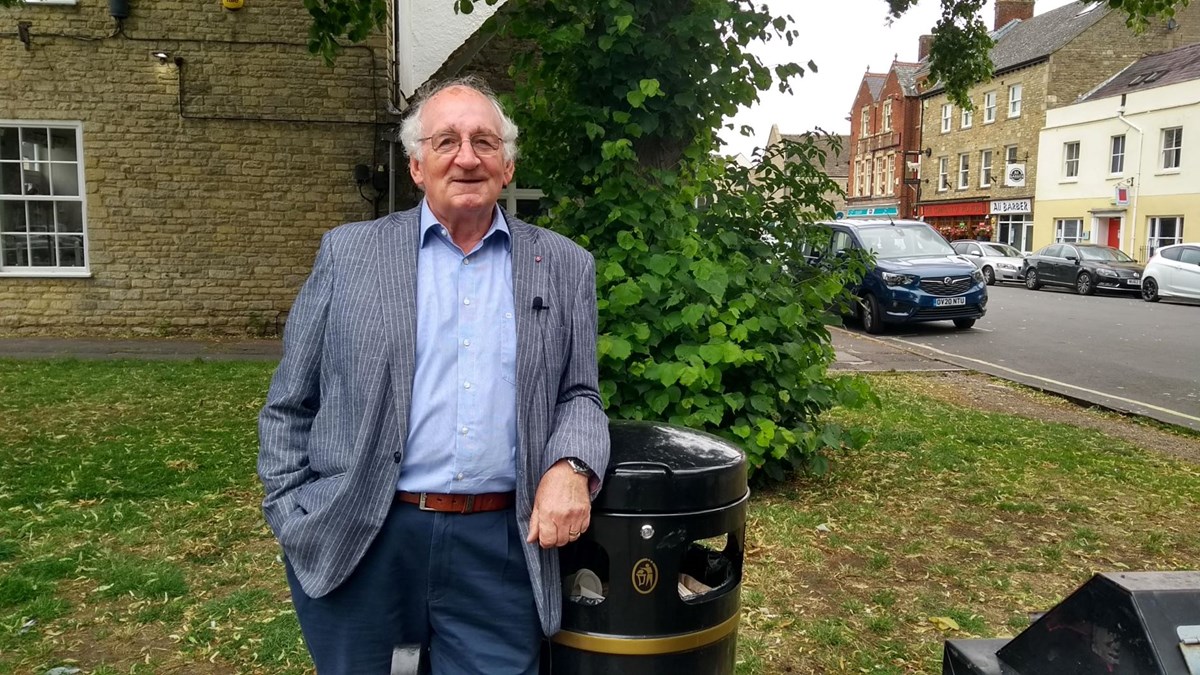 Norman MacRae and new bin