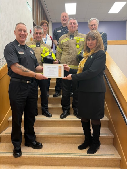SFRS presentation group portrait