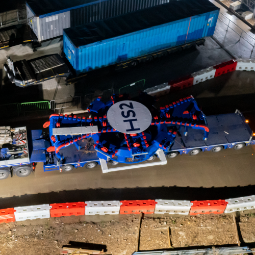 First Two London TBMs arrive at West Ruislip