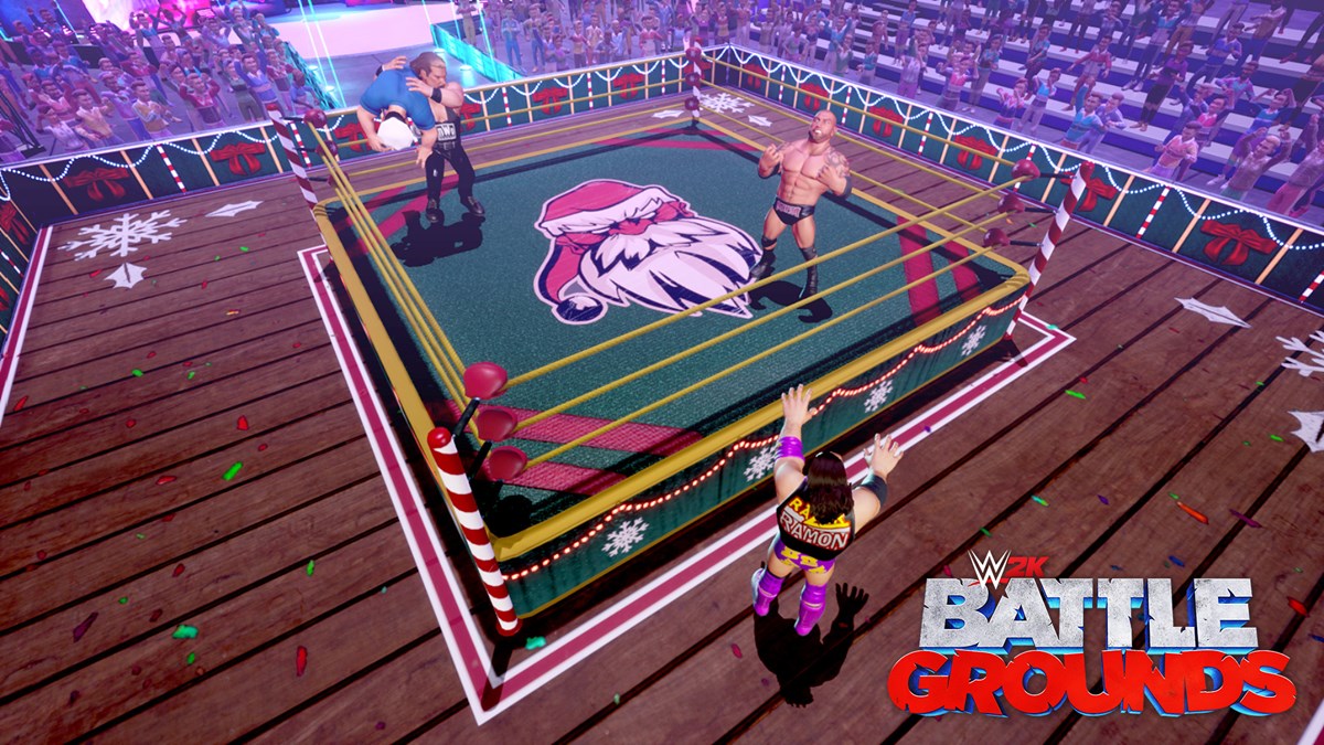 WWE 2K BG HOLIDAY ARENA