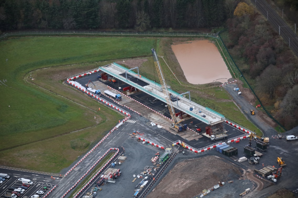 Aerial Clifton Bridge
