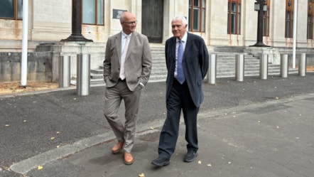 Deputy Minister for Transport Mark Hooper and Lord Burns meeting in Cardiff 17 August 2026-2