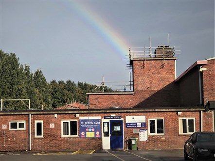 Image shows entrance to Allerton depot