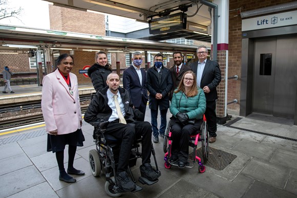 TfL Press Release - One third of London Underground stations are now step-free, as work completes at Harrow-on-the-Hill: TfL Image -StepFree 402