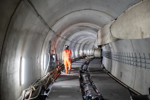 TfL Press Release - TfL issues travel advice ahead of planned 17-week closure of the Northern line’s Bank branch, starting in January: TfL Image - Bank tunnelling