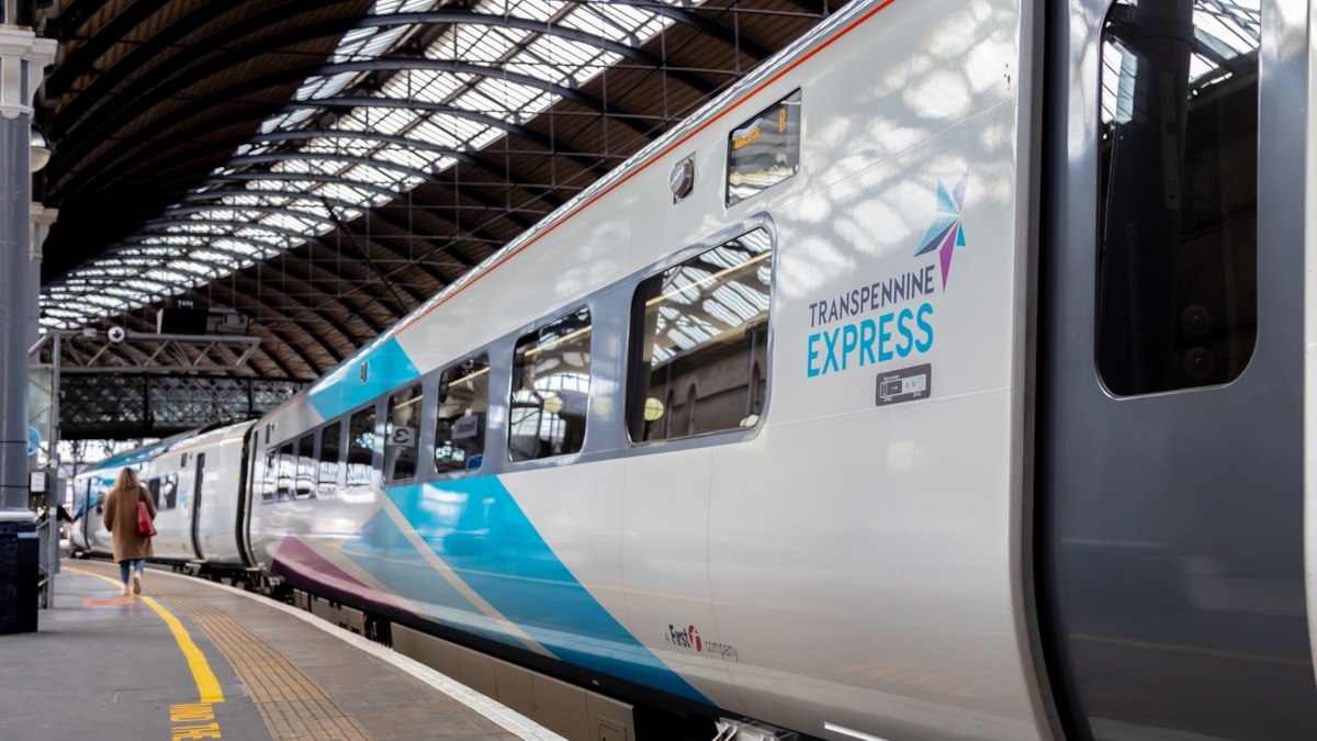 A TransPennine Express train service cropped