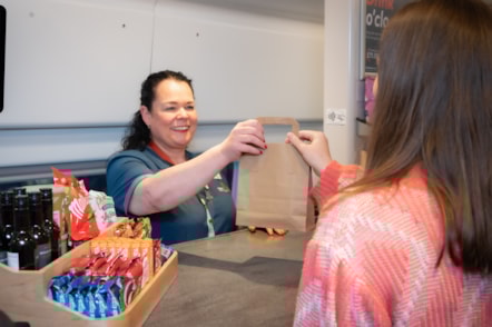 Avanti West Coast customers can discreetly pick up free period care in a brown paper bag from the onboard shop as part of the Package for a Friend scheme.